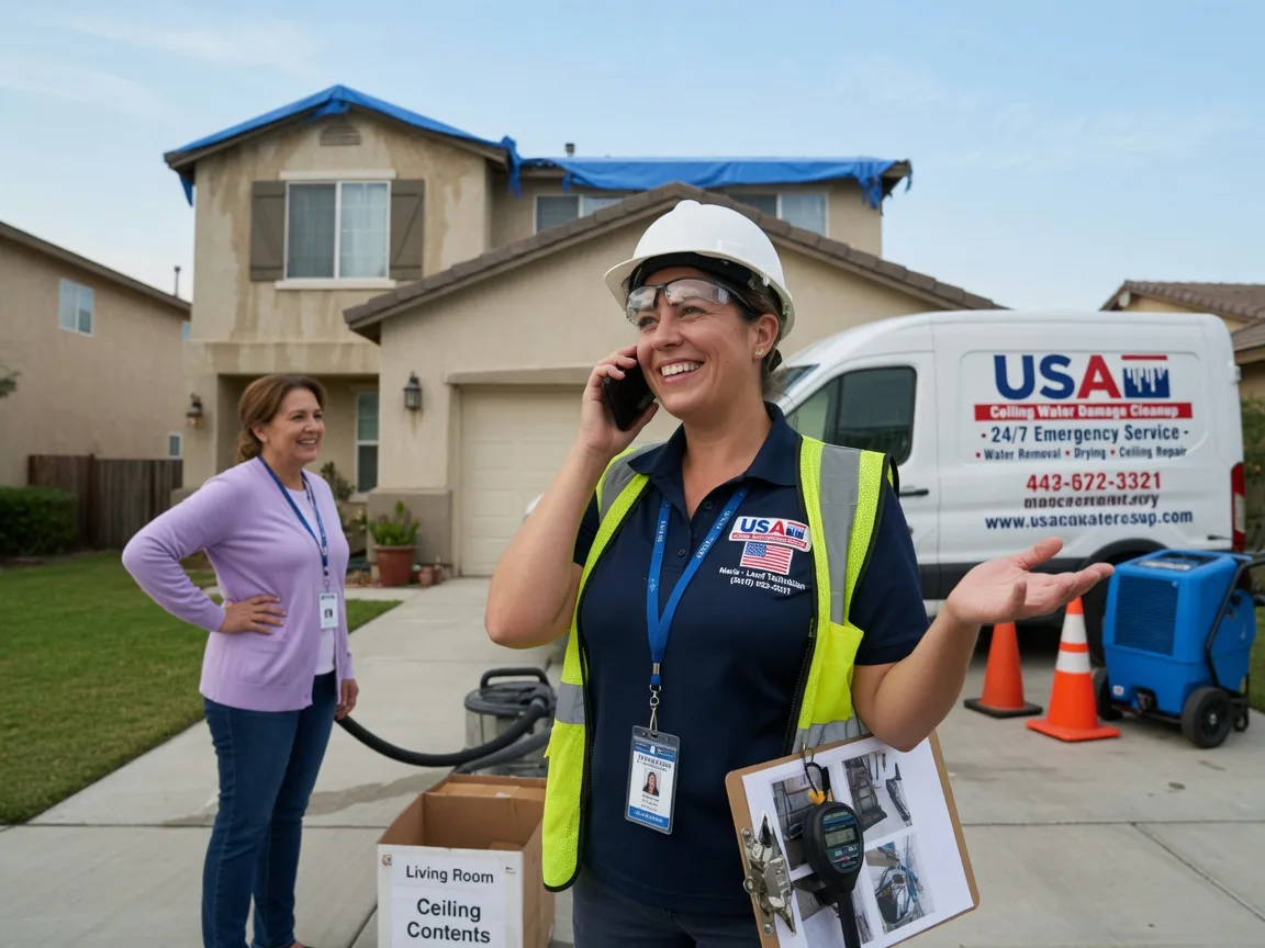 Ceiling Water Damage Restoration Rochelle, TX FAQs